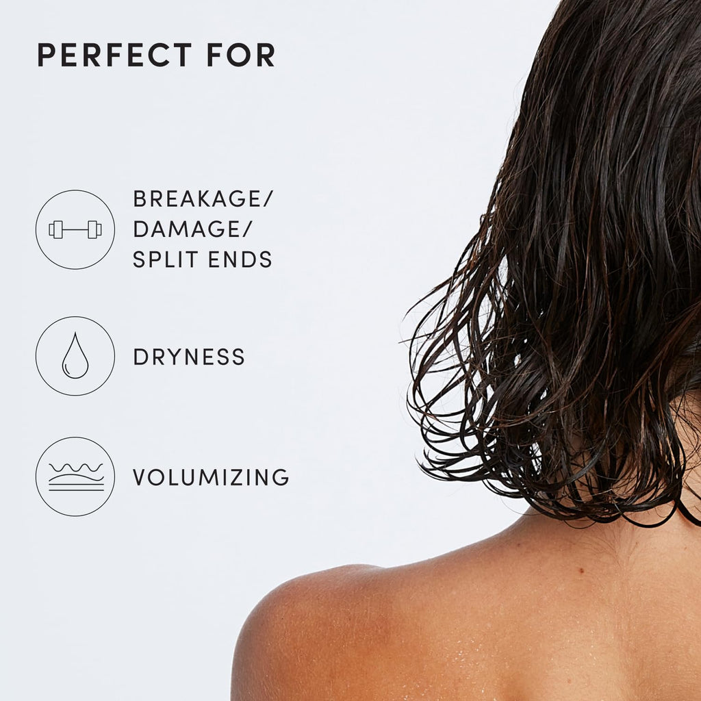 OUAI Fine Hair Conditioner - Volumizing Conditioner for Fine Hair Made with Keratin, Biotin and Chia Seed Oil - Adds Softness, Bounce and Volume - Free from Parabens, Sulfates, and Phthalates (10 Oz) OUAIBuy Supplements Australia