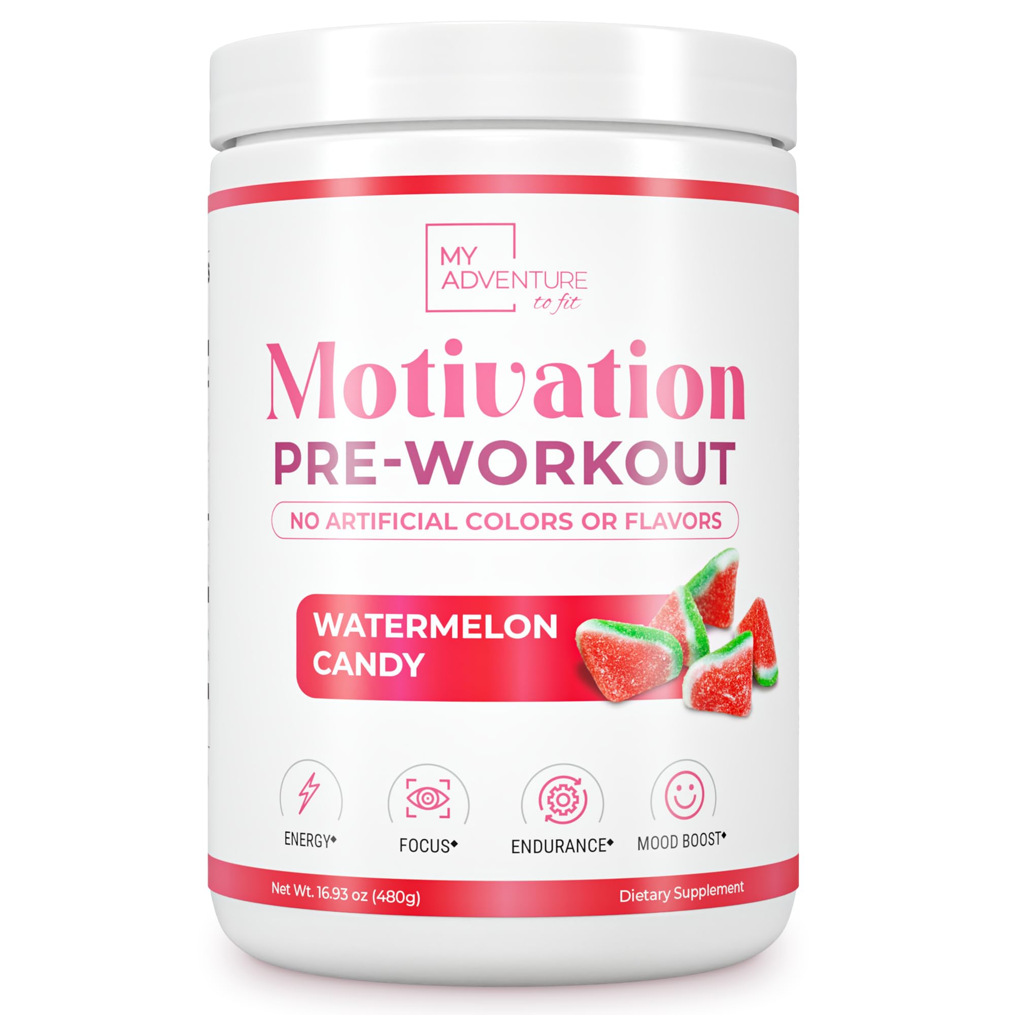 Pre Workout Powder for Men - Gluten Free Preworkout with Creatine for Muscle Endurance