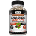 Kaya Naturals Ashwagandha 1300mg, 120 Count Capsules for Stress Relief, Adrenal, Mood & Thyroid Support, Black Pepper and 100% Pure Ashwagandha -120 Capsules Kaya NaturalsBuy Supplements Australia