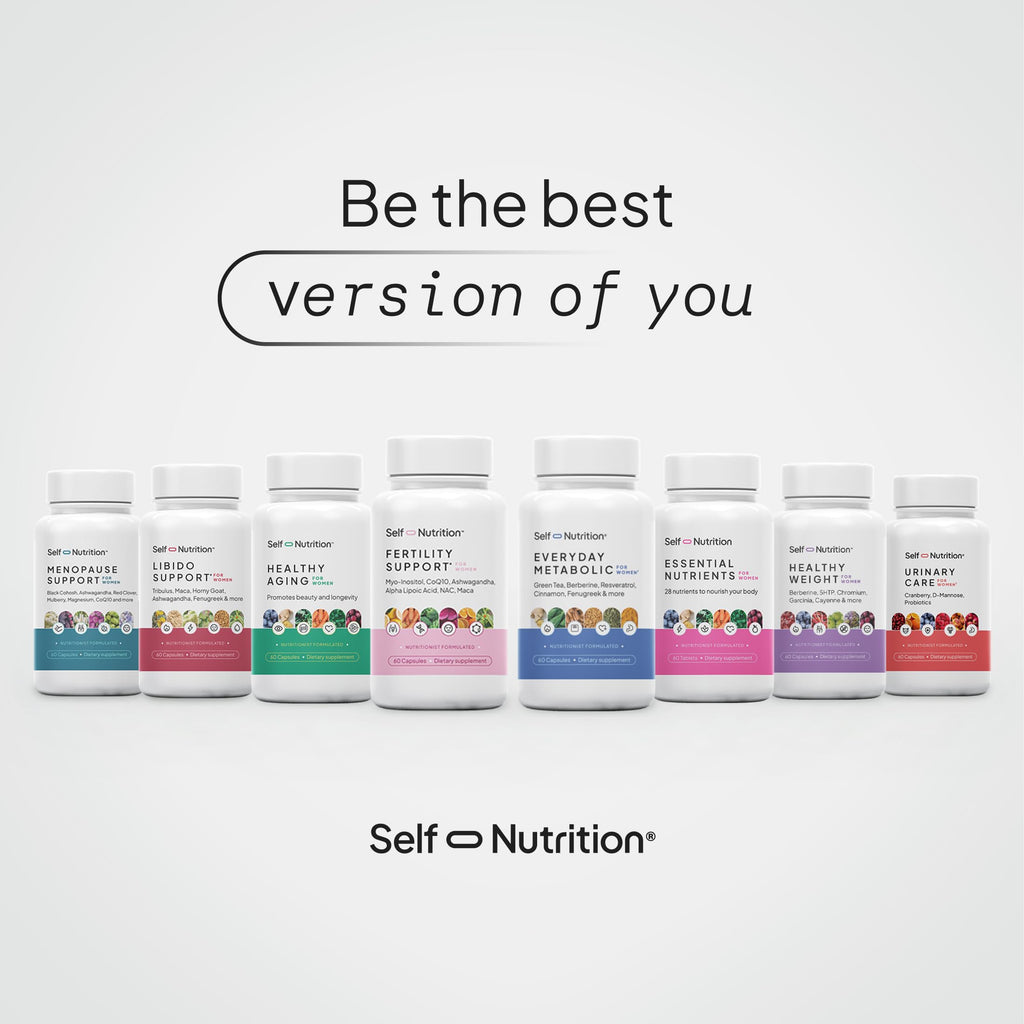 SELF NUTRITION Fertility Support for Women | Conception for Her, Coenzyme Q10, Ashwagandha, Myo-Inositol & More| Support Cycle Regularity & Ovulation| Vegan, Non-GMO, USA Made-60 Capsules SELF NUTRITION buy supplements Au