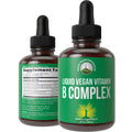 B Complex Liquid Drops Vegan Supplement. Best 5 B Vitamins with B3 Niacin, B6, B7 Biotin, B9 Folate, Methylcobalamin B12. B-Complex for Hair, Skin Nails, Energy. for Adults, Men, Women Peak PerformanceBuy Supplements Australia
