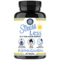 Angry Supplements Stress Less Day-Time Mood Support Pills – Natural Stress Relief with Ashwagandha, Rhodiola, L-Theanine, Magnesium & B Vitamins– Calm Focus & Mental Clarity – 60 Capsules (1-Bottle) Angry SupplementsBuy Supplements Australia