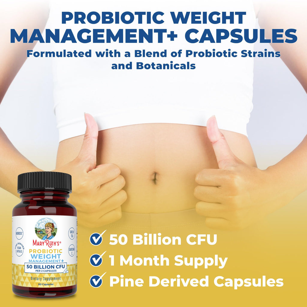 MaryRuth Organics Probiotics Capsule for Women & Men | Weight Management | Digestive MaryRuth OrganicsBuy Supplements Australia