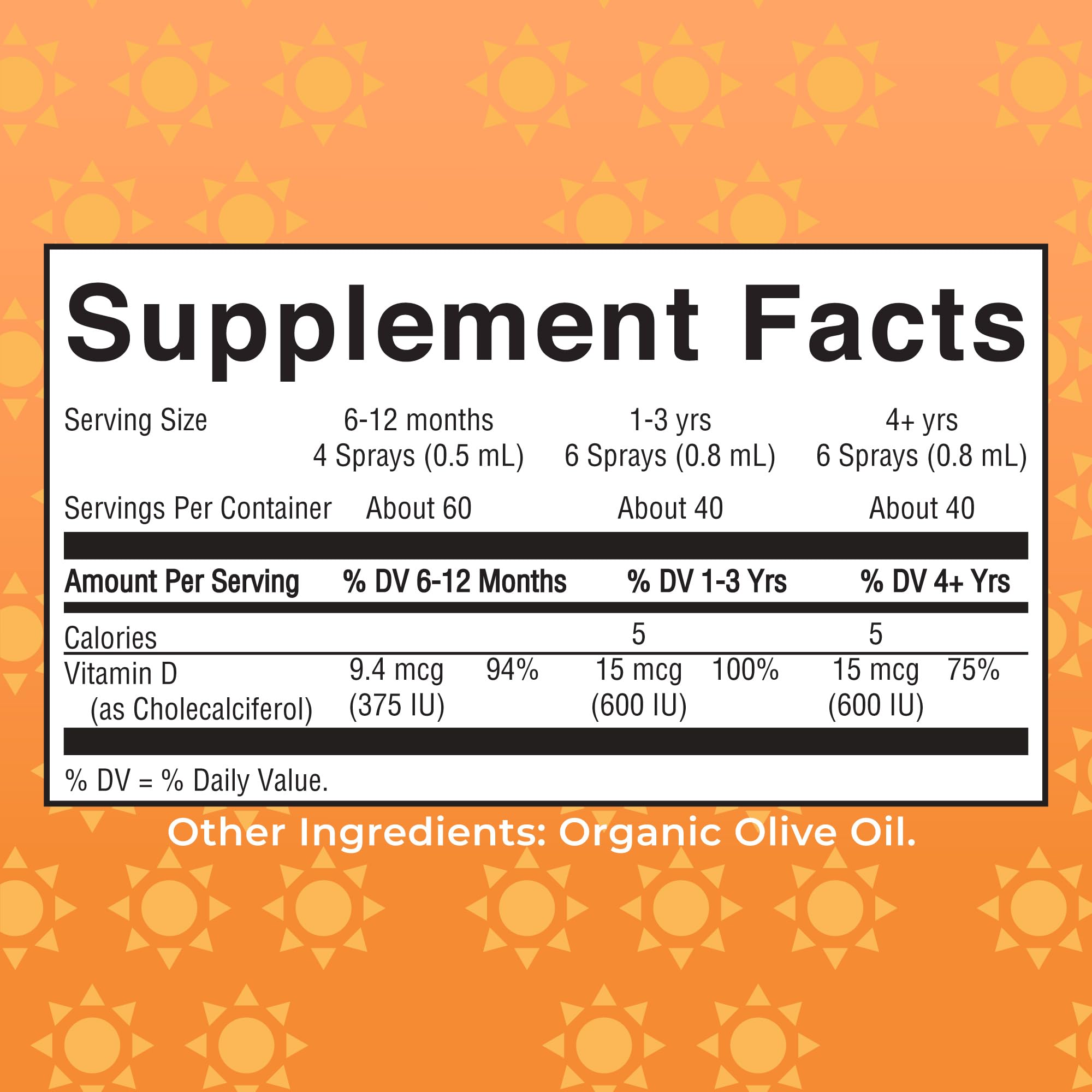 MaryRuth Organics Vitamin D USDA Organic | VIT D3 Liquid | Sugar Free | Liquid VIT D Spray Immune Support for Adults & Kids | Bone Health| Vegan | Gluten Free | Non-GMO | 30 Servings MARYRUTH'SBuy Supplements Australia