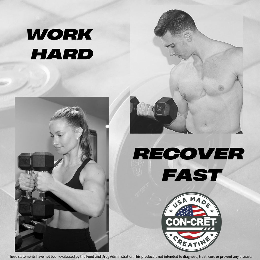 CREATINE HCl + Recovery Capsules for Men and Women, Muscle & Brain Health, Cognitive Function, Immune Support - 90 Vegetable Capsules POWER PLAY FUELBuy Supplements Australia