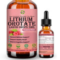 Pure Lithium Orotate Liquid Drops 5mg, Low Dose Lithium Brain Supplement for Cognitive Memory Mood Behavior, High Bioavailability Liquid Lithium-Orotate Drops for Kids Adults Vegan Non-GMO JUIWEFKKBuy Supplements Australia