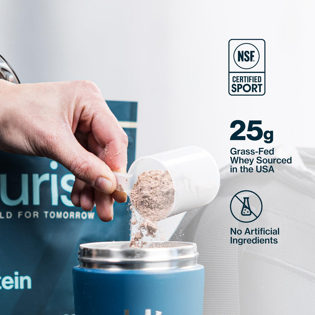 PURIST REP Whey Protein Powder, Premium Milk Chocolate Grassfed Isolate,Workout Recovery, Keto Friendly, Clean Nutrition Meal Replacement, Promotes Lean Muscle, Sugar and Gluten-Free Women Men, 2 Lb PURIST buy supplements Au