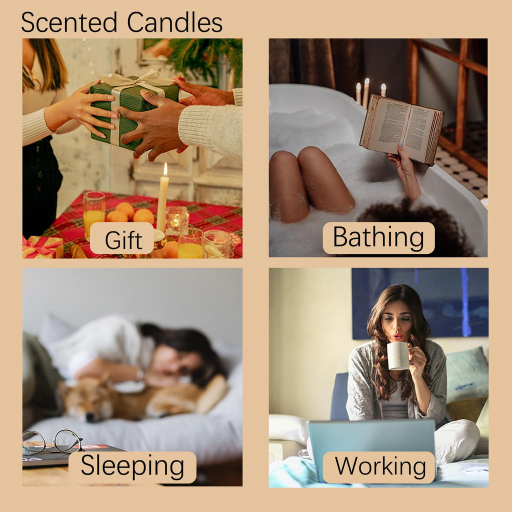 Aromagic 5 Pack Scented Candles Gift Set,Jar Candles Valentine's Day Gifts for Women aromagicBuy Supplements Australia