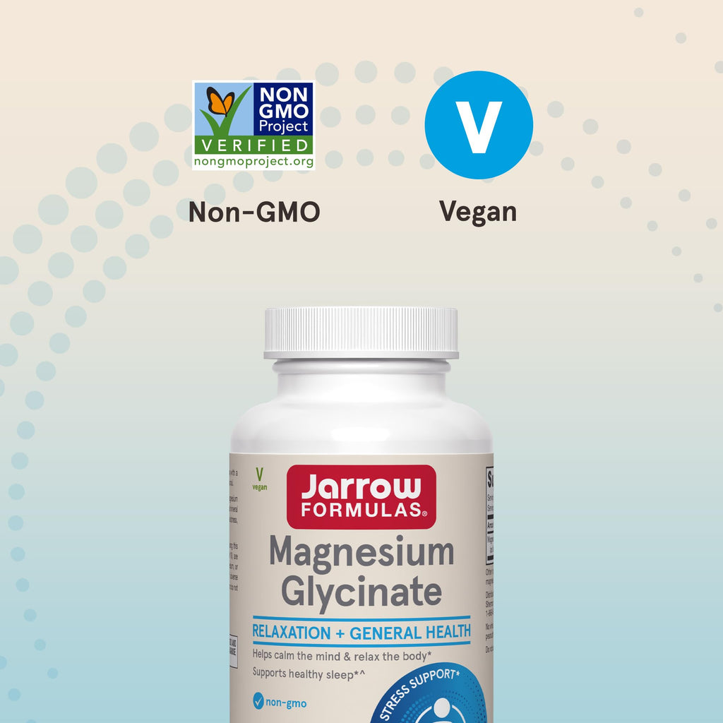Jarrow Formulas Magnesium Glycinate Veggie Capsules - 360 mg Magnesium per Serving, Supports Relaxation and Healthy Sleep, 90 Count, 30 Day Supply Jarrow FormulasBuy Supplements Australia