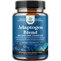 Herbal Adaptogen Mood Support Supplement - Calming Adaptogens Supplement for Stress & Cortisol Management with Ashwagandha Rhodiola Rosea & Maca Root - Vegan & Daytime Friendly - 60 Count Natures CraftBuy Supplements Australia