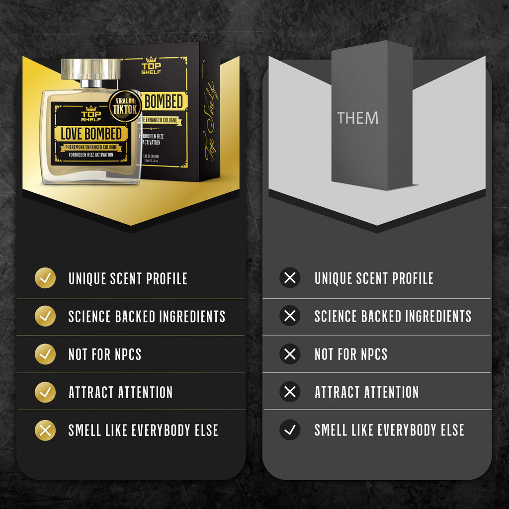 Join Top Shelf Grind Love Bombed - Pheromone Cologne for Men | Bold Attraction Join Top Shelf GrindBuy Supplements Australia