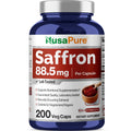 NusaPure Saffron Extract 88.5mg 200 Veggie Caps (Vegetarian, Non-GMO, Vegan) NusaPureBuy Supplements Australia