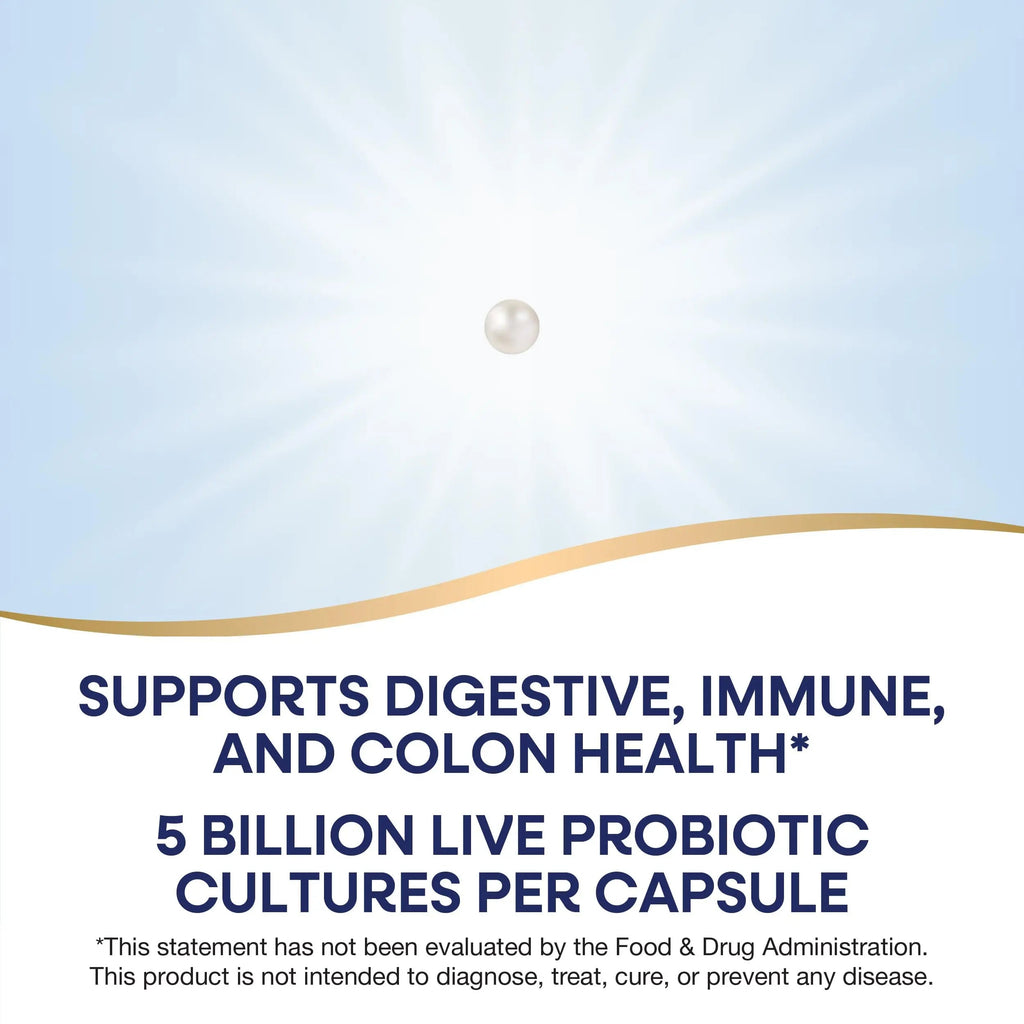 Nature's Way Pearls Max Potency Probiotic for Men and Women, Supports Digestive, Immune, Colon Health*, 5 Billion Live Cultures, No Refrigeration Required, 30 Softgels Nature's WayBuy Supplements Australia