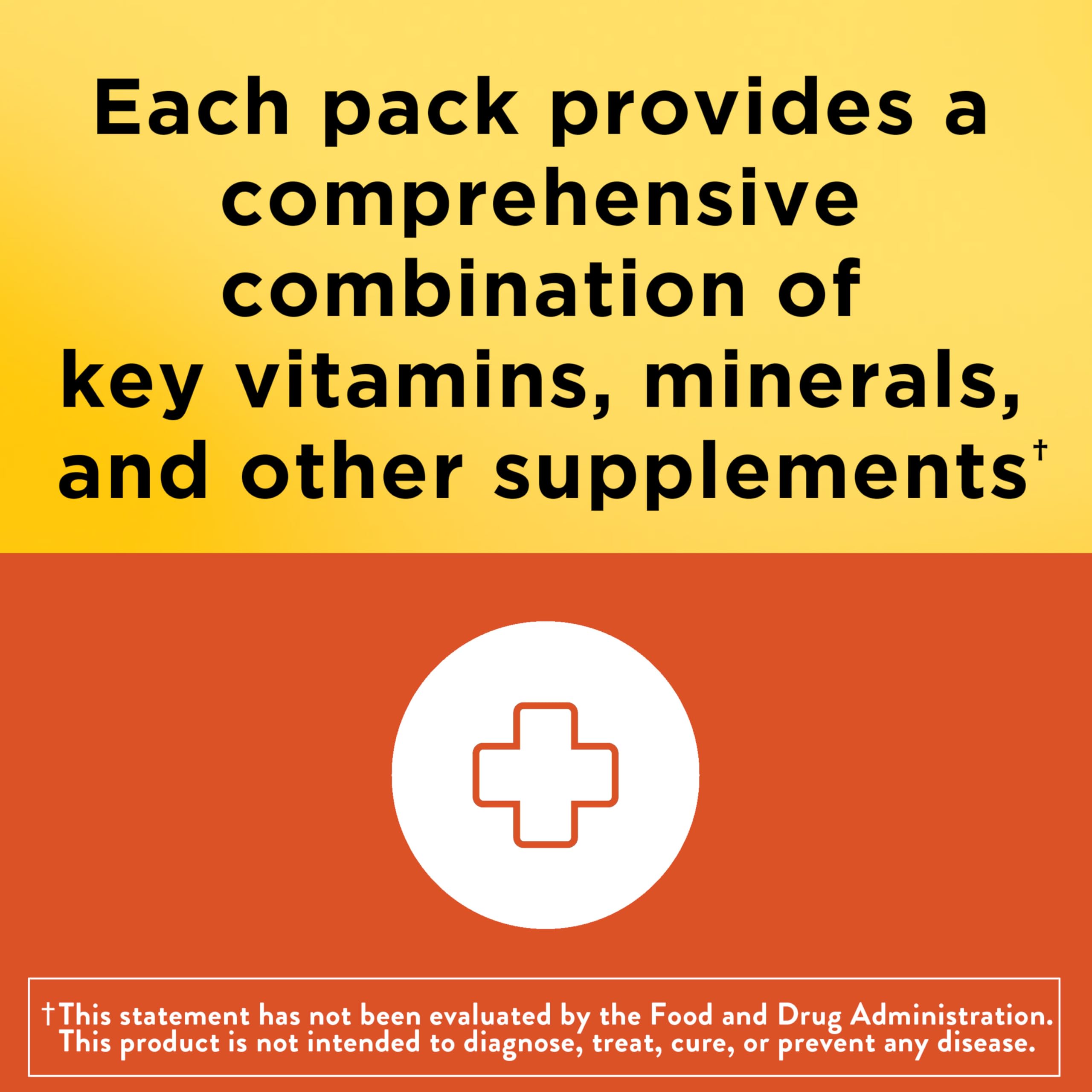 Nature Made Diabetes Health Pack, Daily Dietary Supplements for Nutritional Support, 30 Packets, 30 Day Supply