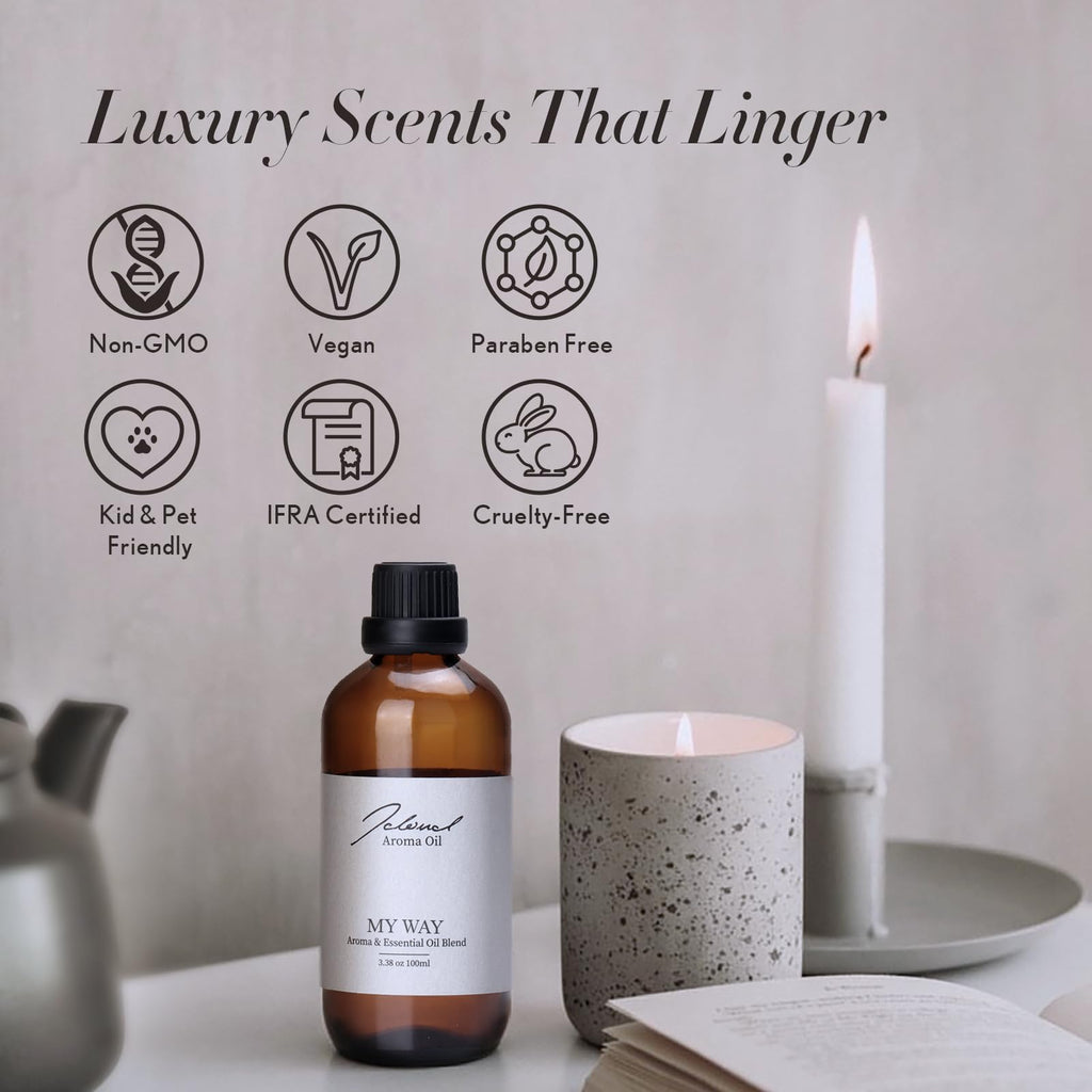 JCLOUD My Way Essential Oil for Diffuser - Hotel Collection Diffuser Oil & Home Luxury Scents – Pure JCLOUDBuy Supplements Australia