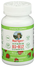 Mary Ruth's Vitamin D3 & B12 Gummies, 60 CT MARYRUTH'SBuy Supplements Australia