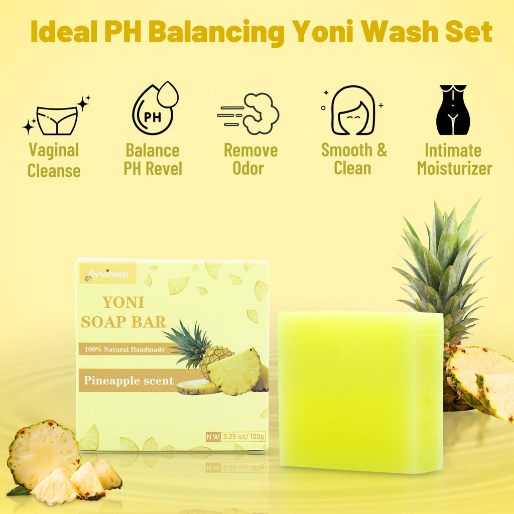 Yoni Wash Yoni Oil Yoni Bar Soap, Women ph Balance, Feminine Wash for Women Remove Odor Moisturizing forvirnessBuy Supplements Australia
