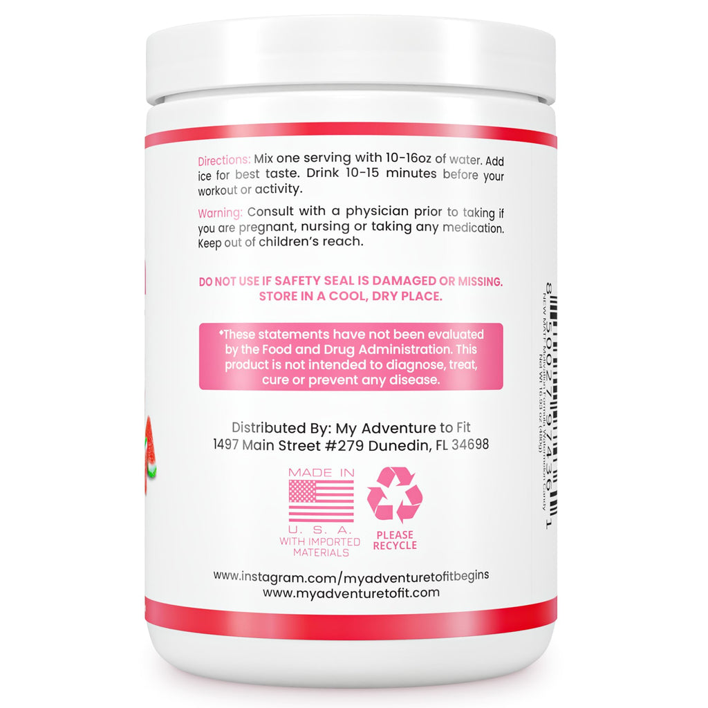 Pre Workout Powder for Men - Gluten Free Preworkout with Creatine for Muscle Endurance My Adventure to FitBuy Supplements Australia