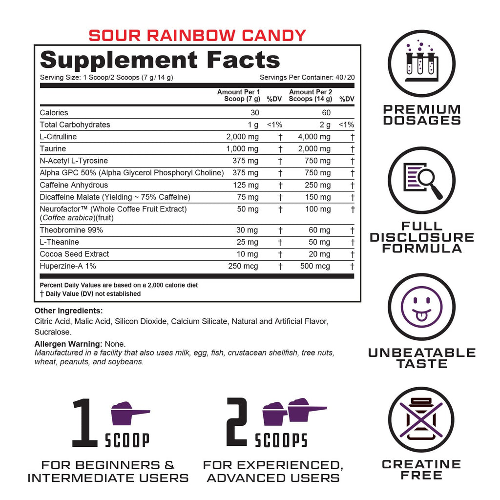 Prevail Pre Workout Powder with Nootropics: Pre-Workout Drink for Men and Women Cutler NutritionBuy Supplements Australia