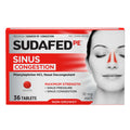 Sudafed PE Sinus Congestion Relief Tablets, Maximum Strength, Non-Drowsy 10 mg Phenylephrine HCI Decongestant for Sinus Pressure & Nasal Congestion Relief, Due to Cold or Allergies, 36 ct Sudafed buy supplements Au