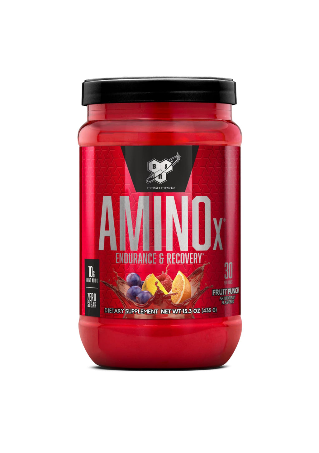 BSN Amino X Muscle Recovery & Endurance Powder with BCAAs, Intra Workout Support, 10 Grams of Amino Acids, Keto Friendly, Caffeine Free, Flavor: Fruit Punch, 30 servings (Packaging May Vary) BSNBuy Supplements Australia