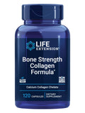 Life Extension Bone Strength Collagen Formula, Calcium Collagen chelate, Calcium fructoborate, Vitamin D3, Magnesium Citrate, Silicon, Boron, Gluten-Free, Non-GMO, 120 Capsules Life ExtensionBuy Supplements Australia