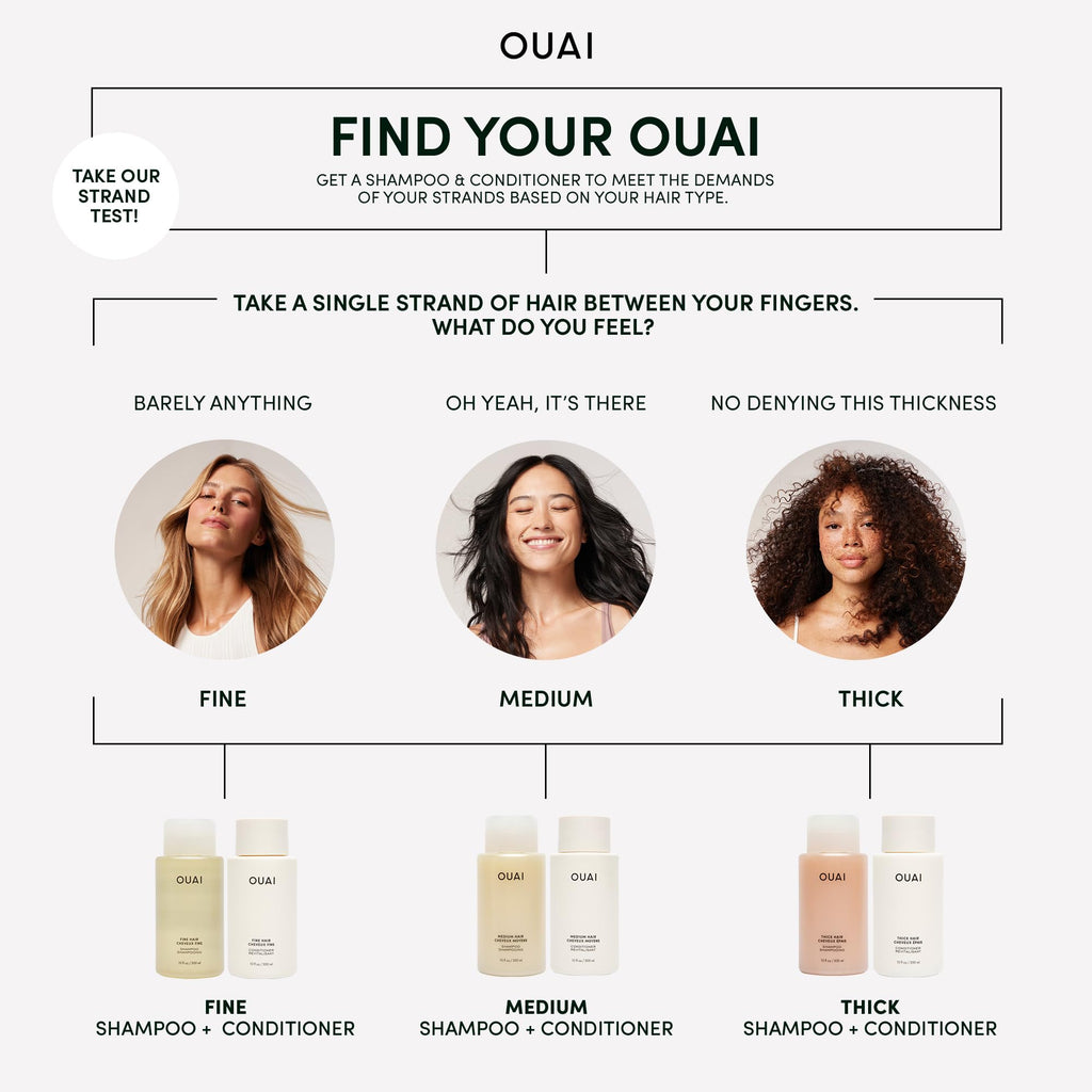 OUAI Fine to Medium Hair Treatment Masque - Mask for Hair Repair, Hydration and Shine - With Shea Butter, Keratin and Panthenol - Paraben, Phthalate and Sulfate Free (3.4 Oz) OUAIBuy Supplements Australia