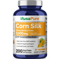 NusaPure Corn Silk Extract 3,000 mg per Caps - 200 Veggie Caps (100% Vegetarian, Non-GMO, Extract 20:1, Vegan) NusaPureBuy Supplements Australia