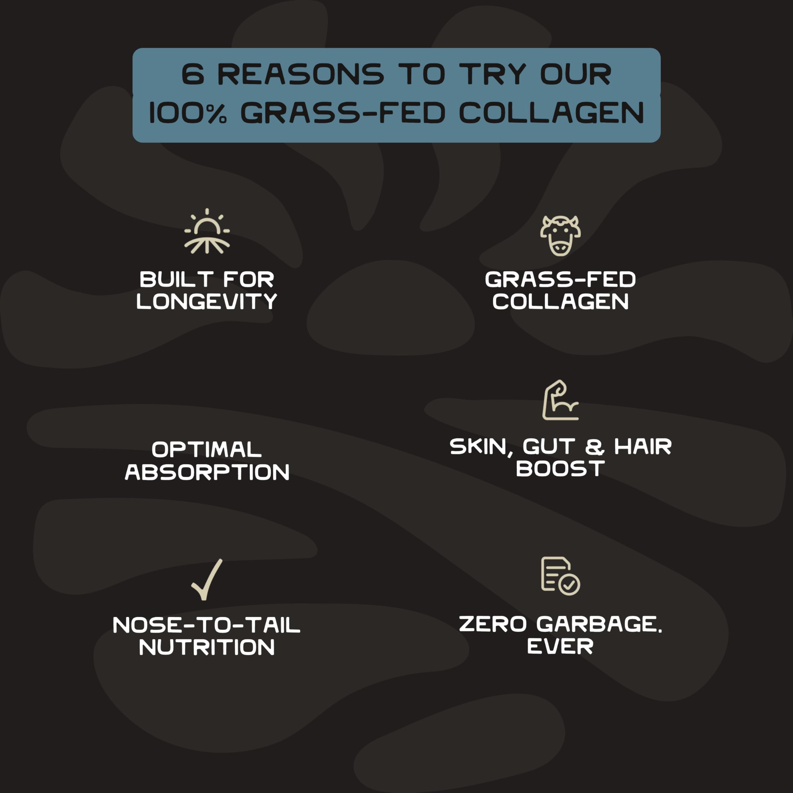 Lineage Provisions 100% Grass Fed Collagen Powder UNFLAVORED – Hydrolyzed Bovine Collagen Peptides with Trachea, Scapula, Eggshell Membrane – Collagen Protein Powder with Vitamin C – 30 Servings Lineage Provisions buy supplements Au