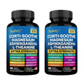 Auivty Cortisol Manager & Adrenal Support - Cortisol Reducer for Stress Relief, Calm & Sleep - 13-in-1 Adaptogen with Ashwagandha & Magnesium - 180 Capsules (2-Pack) AuivtyBuy Supplements Australia
