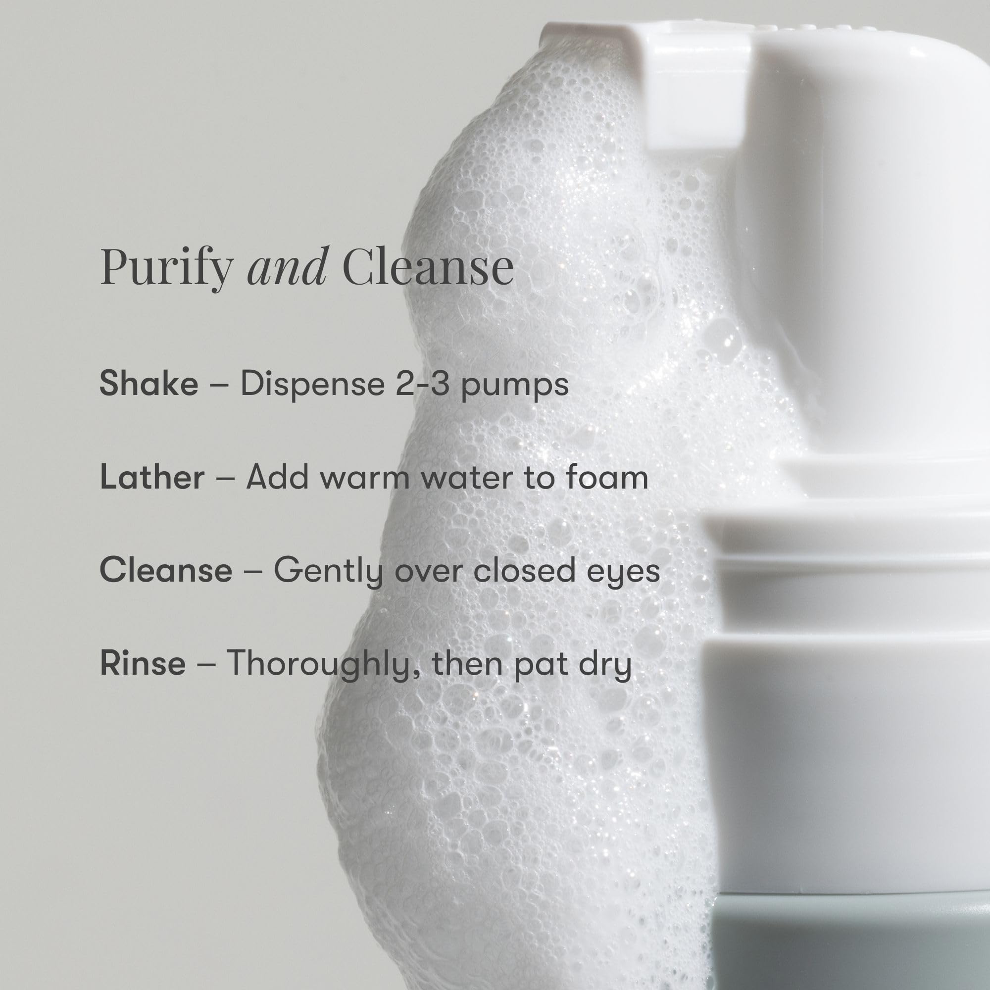 Daily Practice Dr. B Purifying Foam Cleanser - Gentle Eyelid Cleanser & Eyelash Wash for Sensitive & Dry Eyes, Blepharitis Treatment - Ophthalmologist-Created, Paraben/Phthalate/SLS-Free - 2.7 fl oz Daily Practice buy supplements Au