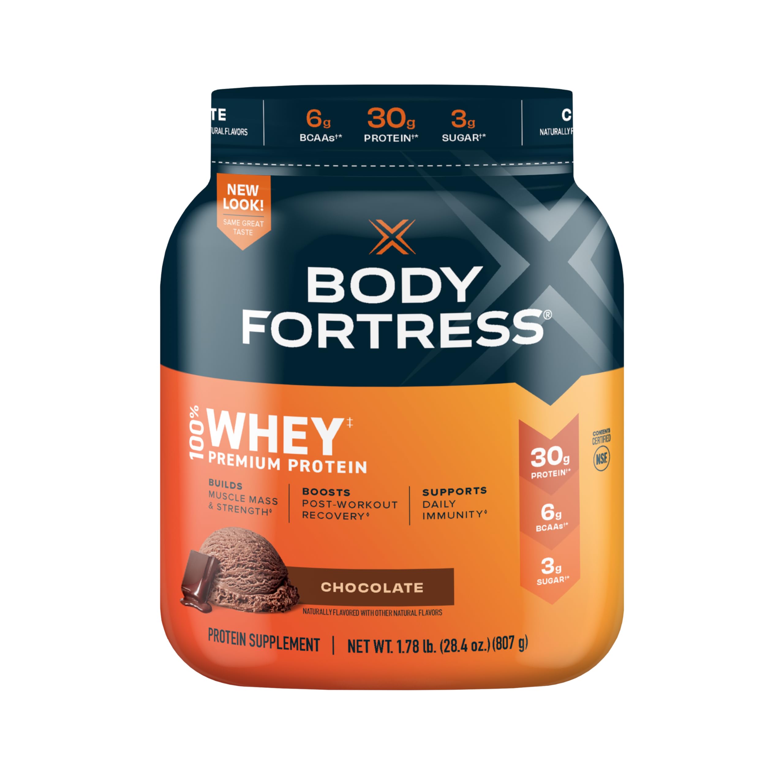 Body Fortress Super Advanced Isolate Protein, Chocolate Protein Powder Supplement Body FortressBuy Supplements Australia