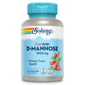 SOLARAY D-Mannose 1000mg with CranActin Cranberry Supplement 400mg, Urinary Tract Health & Bladder Support Capsules with Vitamin C, Vegan, 60 Day Guarantee, 60 Servings, 120 VegCaps (120 CT) SOLARAYBuy Supplements Australia