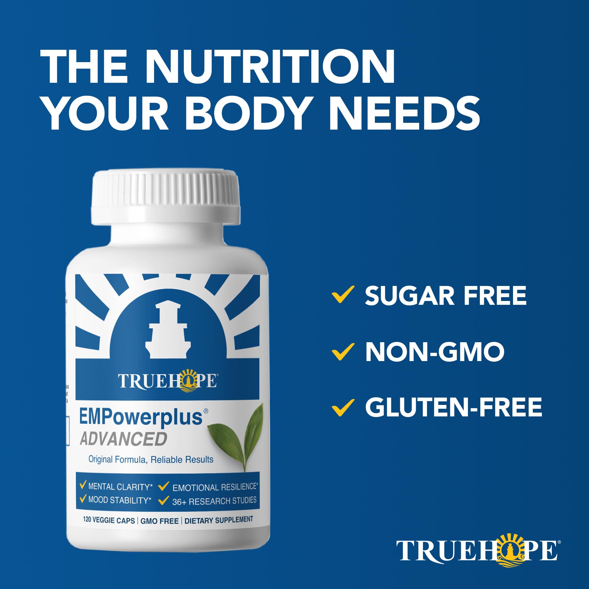 Truehope EMPowerplus Advanced Multivitamin for Women & Men - Broad-Spectrum Multivitamins & Chelated Minerals | 1000% Better Absorption | 37 Research Studies & 28 Years of Success | 30 Day Supply Truehope buy supplements Au