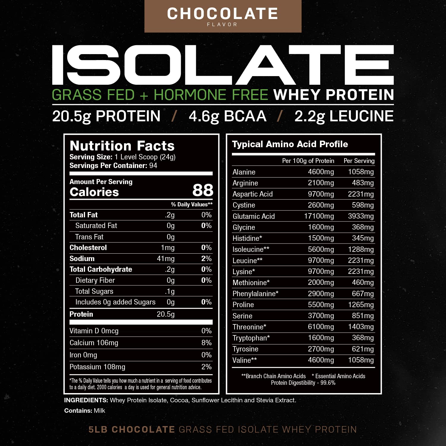 Muscle Feast Grass-Fed Whey Protein Isolate, All Natural Hormone Free Pasture Raised Muscle FeastBuy Supplements Australia