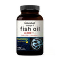 NatureBell Omega-3 Fish Oil - 180 Softgels - Support for Joint, Brain & Heart Health* - with EPA & DHA - No Burps or Fishy Aftertaste - Non-GMO & Mercury-Free Formula - Lemon Flavor NatureBell buy supplements Au