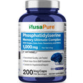 NusaPure Phosphatidylserine Memory Ultimate Complex 1000mg 200 Vegetarian Caps (Vegan, Non-GMO) NusaPureBuy Supplements Australia