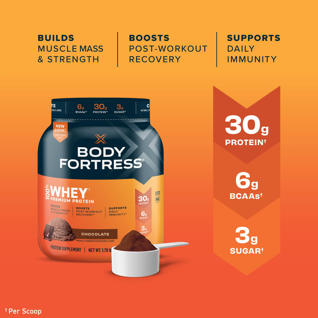 Body Fortress Super Advanced Isolate Protein Powder, Gluten Free, Vanilla Creme Flavored Body FortressBuy Supplements Australia