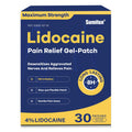 Sumifun 4% Lidocaine Pain Relief Patches 30 Count Maximum Strength Numbing Gel Patch for Back Knee Neck Joint Ache Muscle Soreness Topical Analgesic SumifunBuy Supplements Australia