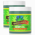 Mariguanol 9 Oz. Extra Strong Muscle Rub Gel with Hemp Oil, Menthol & Camphor – Cooling, Rapid-Absorbing Topical Gel for Active Lifestyles – Net Wt. 9 oz (255.4 g) [Pack of 2] MARIGUANOLBuy Supplements Australia