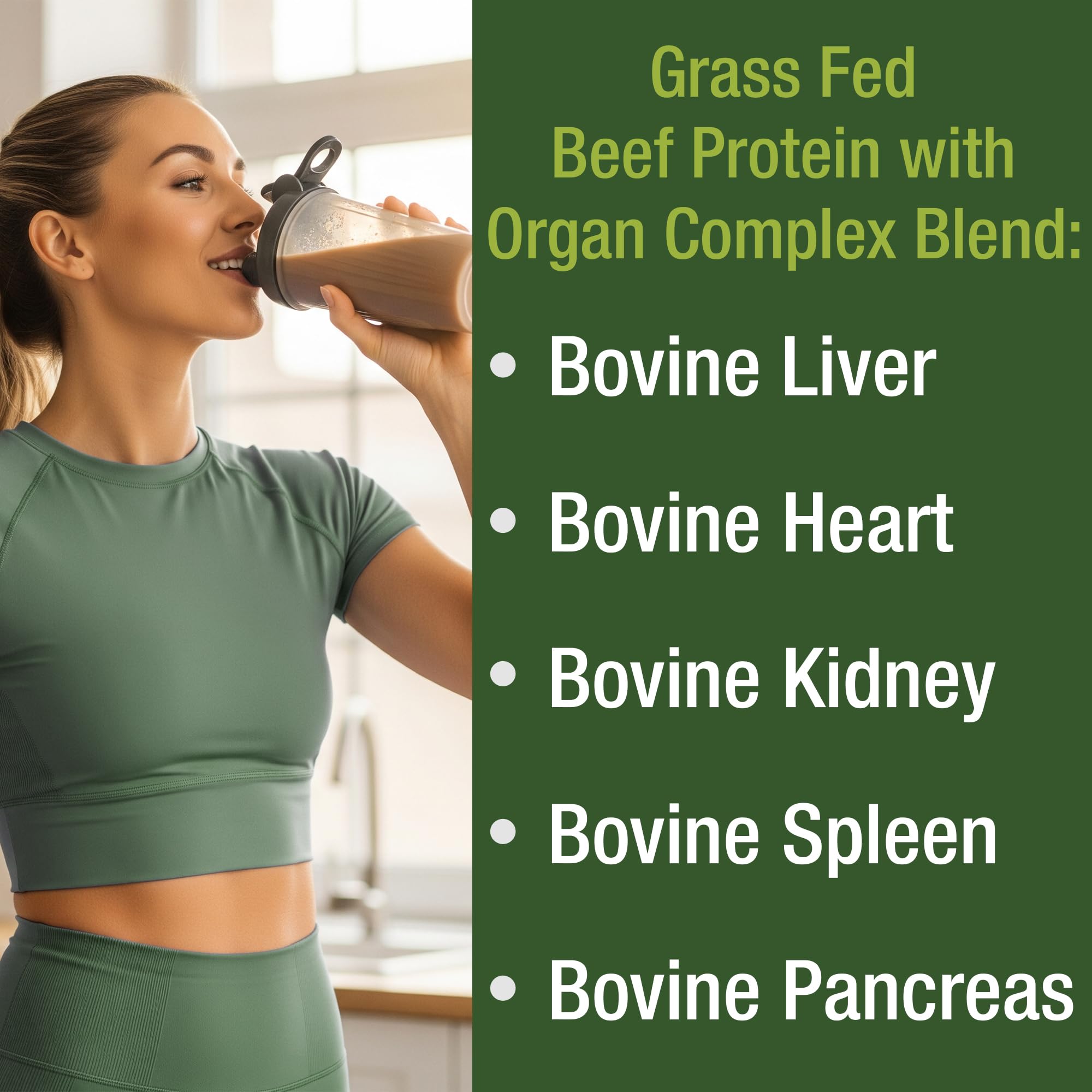 Grass Fed Beef Protein Powder + Organ Complex. Lactose Free Great Tasting Beef Protein Isolate. Animal Based Non Dairy No Whey Paleo Carnivore Supplement for Muscle Building. Chocolate Flavor Peak PerformanceBuy Supplements Australia