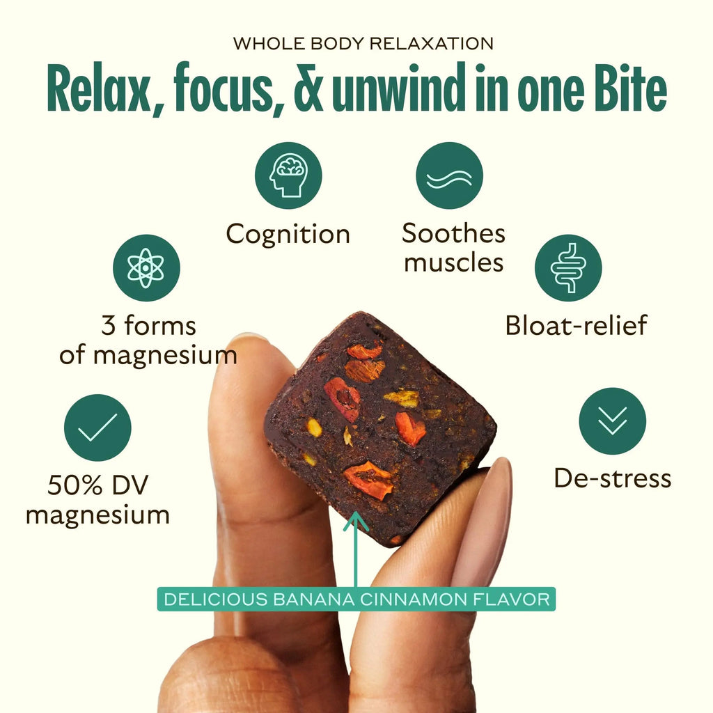 GEM Bite Complete Routine Variety Pack with Daily Multivitamin (14 Bites), Chill-Out Calm (7 Chews) & Deep Sleep Aid (7 Chews) | GEM