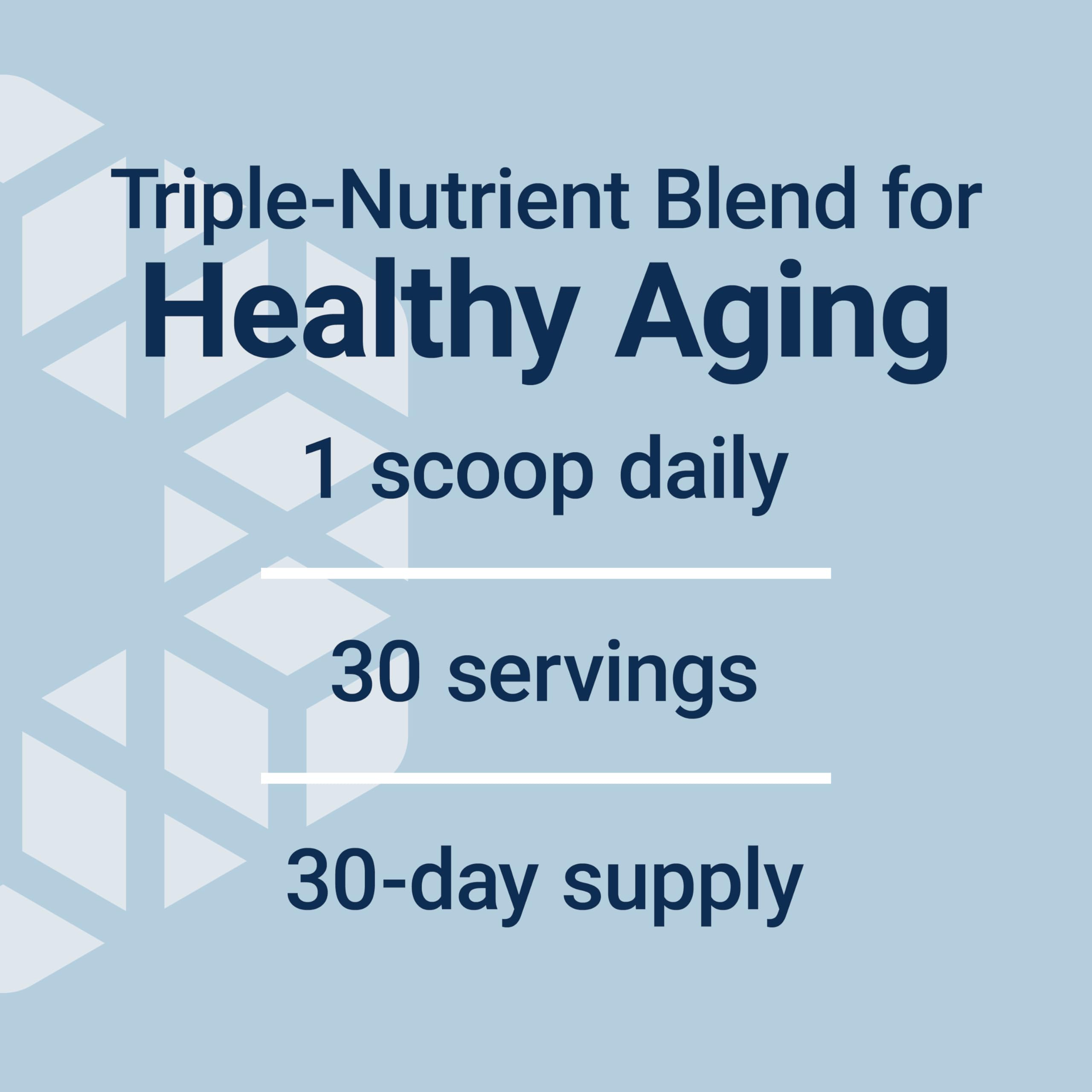 Life Extension Healthy Aging Powder, Healthy Aging Supplement, Heart Health, Brain Health, Exercise Performance, Taurine, Lithium, spermidine, Powder Blend, Non-GMO, Vegetarian, 30 Servings Life ExtensionBuy Supplements Australia