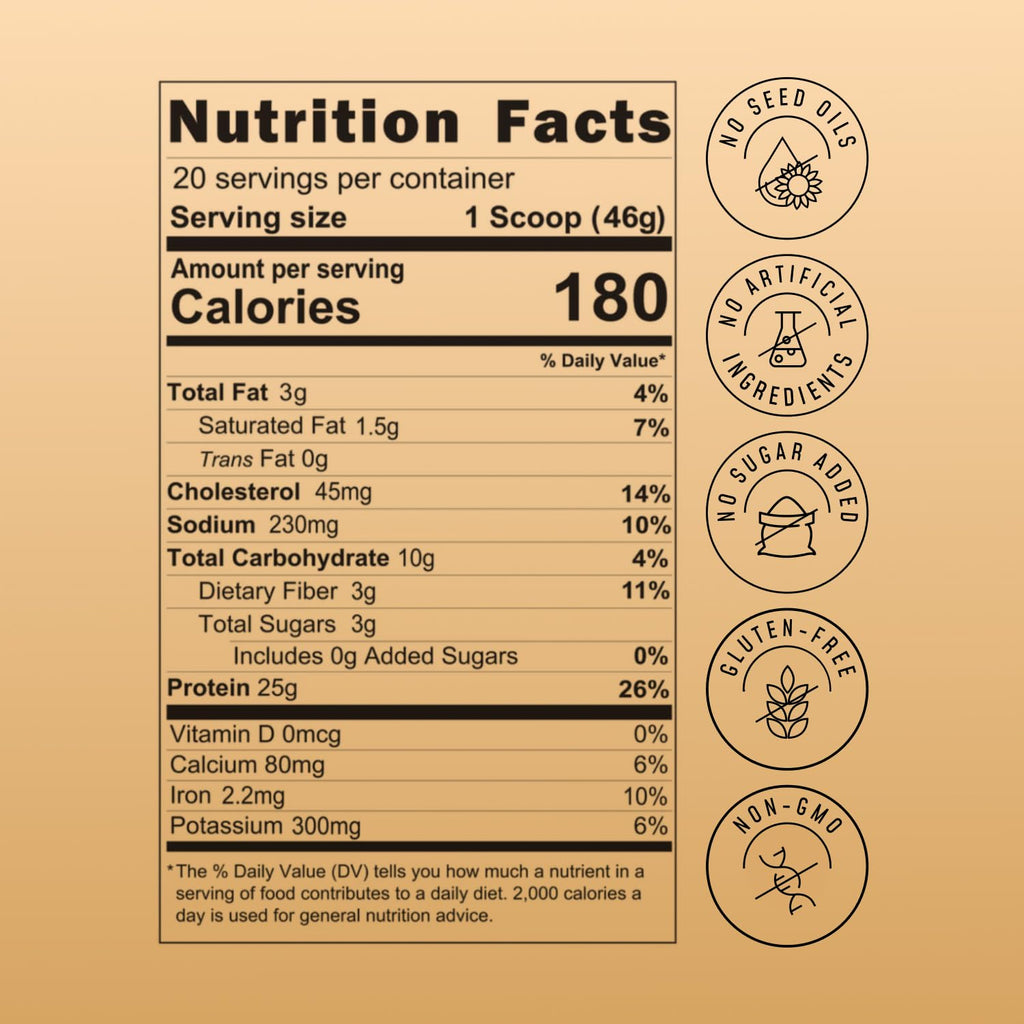 FlavCity Grass Fed Whey Chocolate Protein Powder - Chocolate Peanut Butter - 25g Protein & 10g Collagen - Made with Organic Cocoa & Coconut Milk - Gluten Free & No Added Sugars (20 Servings) FlavCity buy supplements Au