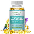 Magnesium Glycinate 500mg Softgels, High Absorption Magnesium Supplement Softgel Capsules for Muscle, Heart, Sleep & Bone Support, Stress Relief, Nerve Health & Metabolism, Non-GMO, 2 Month Supply HZZYPLANTBuy Supplements Australia