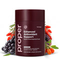 Proper, The Purples Nutrient-Dense Superfood Powder - Antioxidant Supplement and Cellular Support – Acai, Amla, Blueberry, Vitamin C, B Vitamins & More - Enhanced with Prebiotic Fiber & Probiotics ProperBuy Supplements Australia