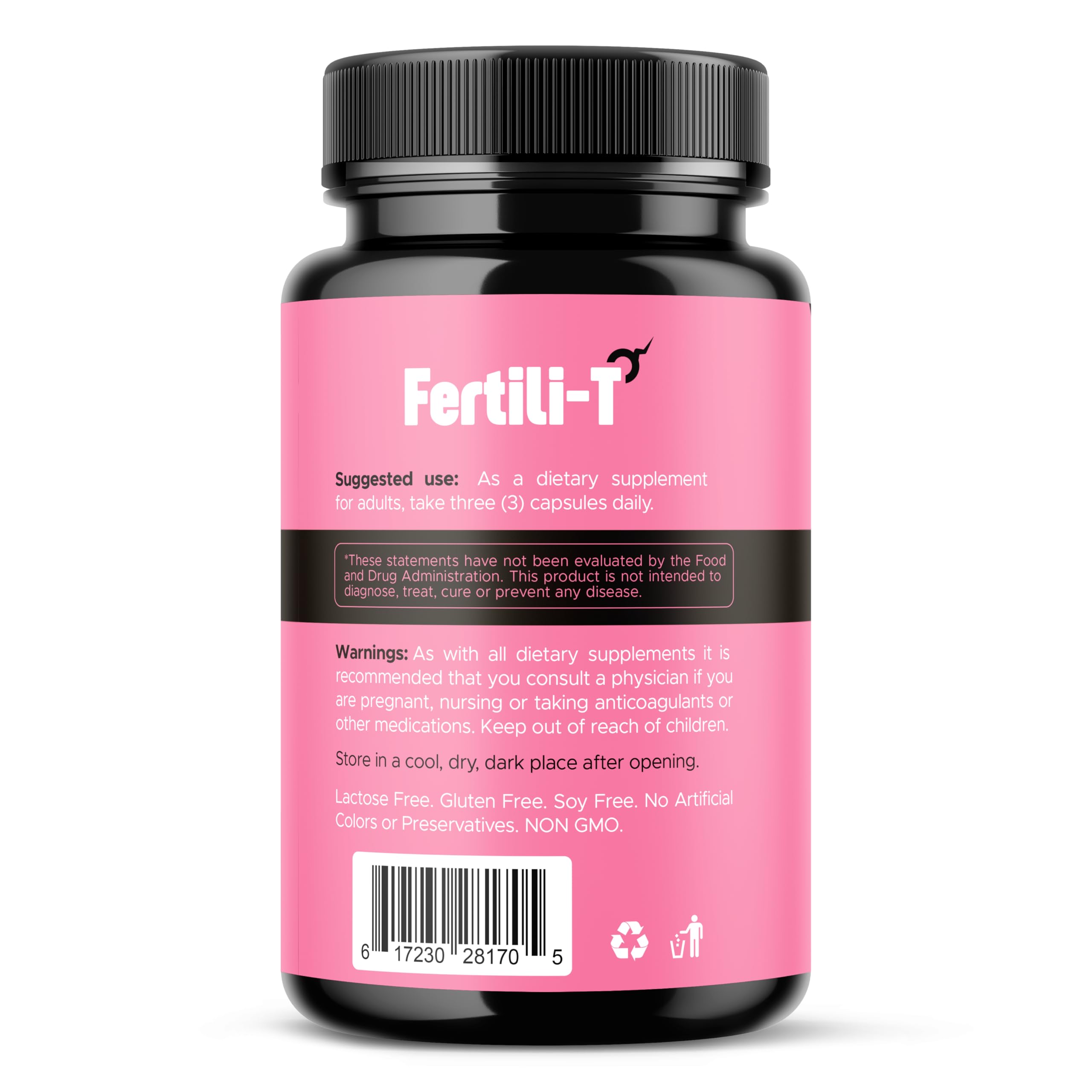 Fertili-t Female (90 Caps) Natural Fertility Support, Hormonal Balance & Prenatal Vitamins for Women, Conception Support, Natural Fertility Supplement with Aguaje & Red Maca (30-Day Supply) (1) AURA VITAMINS buy supplements Au