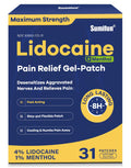 Sumifun Lidocaine Pain Relief Patches - Fast, Targeted Therapy Simple Backache, Soreness, Sprain, Joint Pain with Maximum Strength 4% Lidocaine and 1% Menthol (Large, Count, 31) NDC 83602-172-31 SumifunBuy Supplements Australia