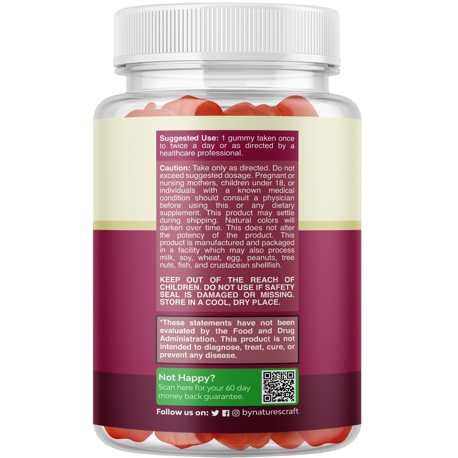 ACV Apple Cider Vinegar Gummies - Natural Energy Supplement ACV with Mother Bio SenseBuy Supplements Australia