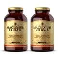 Solgar Magnesium Citrate - 120 Tablets, Pack of 2 - Promotes Healthy Bones, Supports Nerve & Muscle Function - Highly Absorbable - Non-GMO, Vegan, Gluten Free, Kosher - 120 Total Servings SolgarBuy Supplements Australia